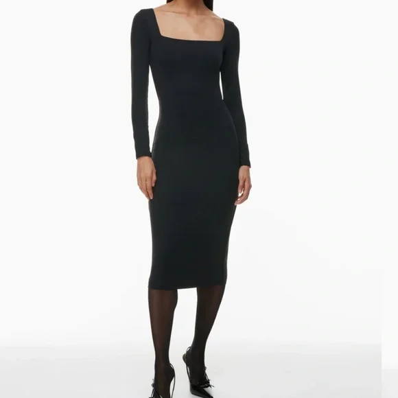 Aritzia | Dresses | Aritzia Black Dress | Poshmark